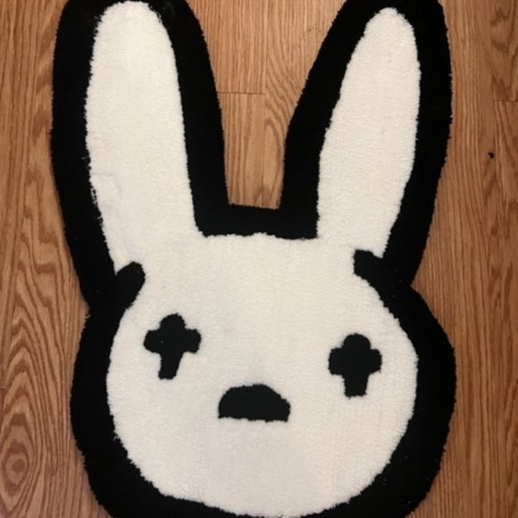 Other Bad Bunny Logo Bad Bunny Rug Tufting Rug Poshmark